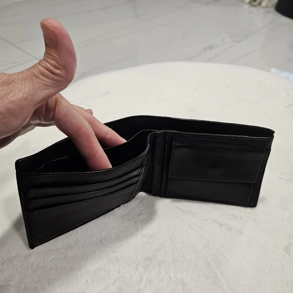 Bottega Veneta Black Leather Accessory